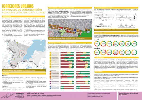 Corredores urbanos en proceso (INV2026-A-corredores urbanos en proceso)